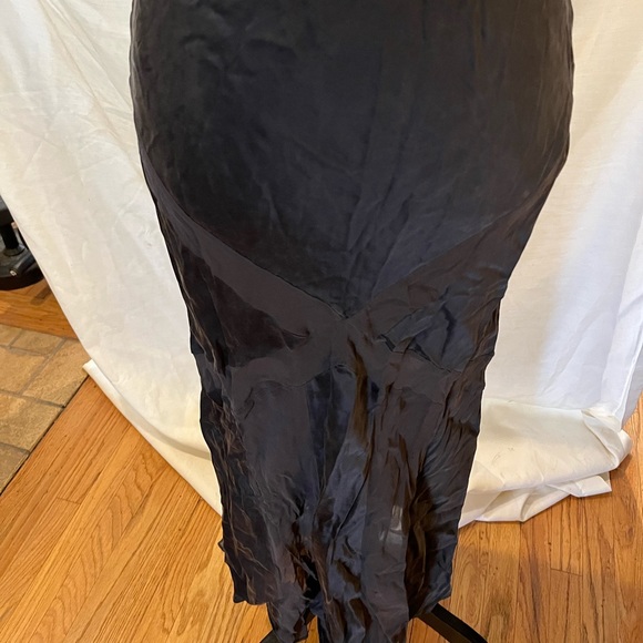 Vintage Y2K Victoria’s Secret Silk sheer cut out Dress 🖤 - Picture 4 of 10